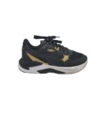 Adidasi dama Puma, 39, imitatie de piele, material textil, negru