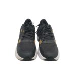 Adidasi dama Puma, 39, imitatie de piele, material textil, negru - imagine 3