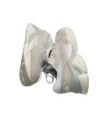 Adidasi dama Fila, 37, piele intoarsa, material textil, alb gri - imagine 4