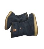 Cizme dama Tom Tailor, 40, material textil, bleumarin - imagine 4