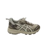 Adidasi barbati Asics, 42, imitatie de piele, material textil, alb maro