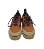 Tenisi dama Vans, 38, piele intoarsa, Waterproof, maro - imagine 3