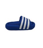 Slapi barbati Adidas, 42, material textil, albastru