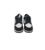 Adidasi copii Nike, 25, piele, alb negru - imagine 3
