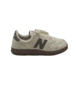 Adidasi barbati New Balance, 45, piele intoarsa, piele, gri