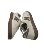 Adidasi barbati New Balance, 45, piele intoarsa, piele, gri - imagine 4