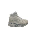 Adidasi copii Skechers, 30, imitatie de piele, material textil, gri