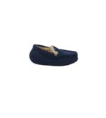 Mocasini copii Next, 26, material textil, bleumarin, imblaniti