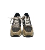 Adidasi dama Liu-Jo, 37, imitatie de piele, material textil, piele, auriu - imagine 3
