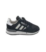 Adidasi barbati Adidas, 46, piele intoarsa, material textil, negru