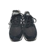 Adidasi barbati Adidas, 46, piele intoarsa, material textil, negru - imagine 3