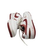 Adidasi dama Nike, 38, imitatie de piele, piele, alb maro - imagine 4