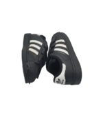 Adidasi copii Adidas Superstar, 30, imitatie de piele, piele, negru - imagine 4