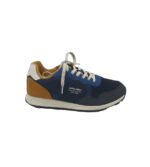 Adidasi barbati Jack & Jones, 45, imitatie de piele, material textil, bleumarin