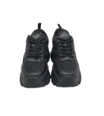 Adidasi dama Even & Odd, 37, imitatie de piele, material textil, negru - imagine 3
