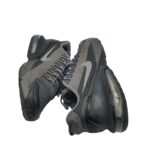 Adidasi barbati Nike Air Max, 42, imitatie de piele, material textil,  gri negru - imagine 4
