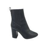 Botine dama Anna Field, 41, imitatie de piele, negru