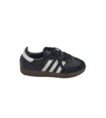 Adidasi dama Adidas Samba, 39, piele intoarsa, piele, negru