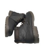 Ghete barbati Rieker, 46, imitatie de piele, piele, Imblanite, negru - imagine 4