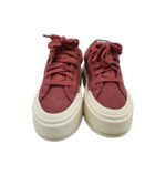Tenisi dama Converse, 40, piele intoarsa, maro - imagine 3