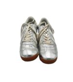 Adidasi dama Hummel, 42, piele, argintiu - imagine 3
