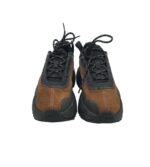 Adidasi barbati Lacoste, 41, piele intoarsa, material textil, maro negru - imagine 3