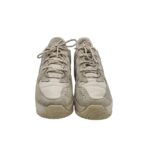 Adidasi barbati Nike, 41, piele intoarsa, material textil, alb gri - imagine 3