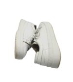 Tenisi dama Skechers, 37, imitatie de piele, alb - imagine 4