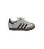 Adidasi dama Adidas Samba, 38, piele intoarsa, piele, alb