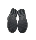 Adidasi copii Adidas, 29, imitatie de piele, material textil, piele, negru - imagine 5