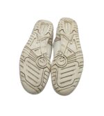 Adidasi dama New Balance, 39, piele intoarsa, material textil, piele, alb crem - imagine 5