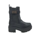 Ghete dama Guess, 39, imitatie de piele, piele, negru