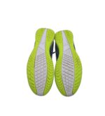 Adidasi copii Adidas, 39, imitatie de piele, mov verde - imagine 5