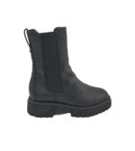 Botine dama 37, piele, negru