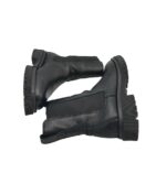 Botine dama 37, piele, negru - imagine 4