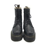 Ghete dama Dr.Martens, 39, piele, Imblanite, negru - imagine 3