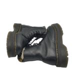 Ghete dama Dr.Martens, 39, piele, Imblanite, negru - imagine 4