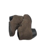 Botine dama Luftpolster, 39, material textil, bej - imagine 4