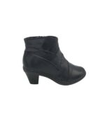 Botine dama Cushion-Walk, 39, imitatie de piele, negru