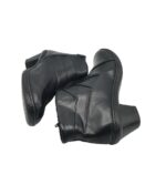 Botine dama Cushion-Walk, 39, imitatie de piele, negru - imagine 4