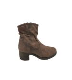Botine dama S'Oliver, 39, material textil, maro