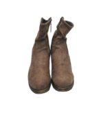 Botine dama S'Oliver, 39, material textil, maro - imagine 3