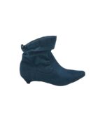 Botine dama New Look, 39, material textil, albastru