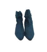 Botine dama New Look, 39, material textil, albastru - imagine 3