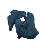 Botine dama New Look, 39, material textil, albastru - imagine 4