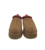 Papuci de casa Ugg, 42, piele intoarsa, Imblanite, maro - imagine 3