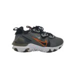 Adidasi barbati Nike React, 42, material textil, gri