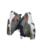 Adidasi barbati Nike React, 42, material textil, gri - imagine 4