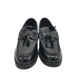 Mocasini barbati Next, 47, imitatie de piele, negru - imagine 3