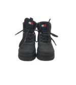 Ghete copii Tommy Hilfiger, 30, imitatie de piele, negru - imagine 3
